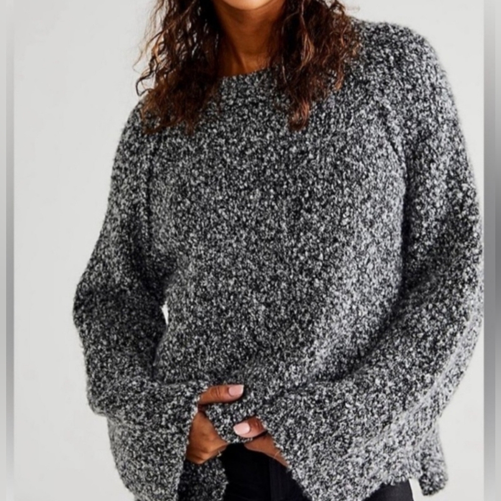 NWOT Free People BFF Cocoon Crewneck Sweater Size S